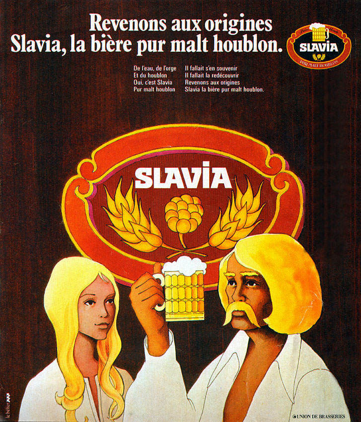 Advert Slavia 1974