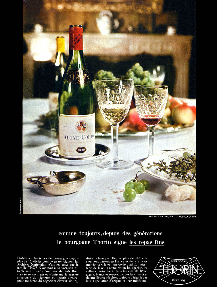 Advert Thorin 1969