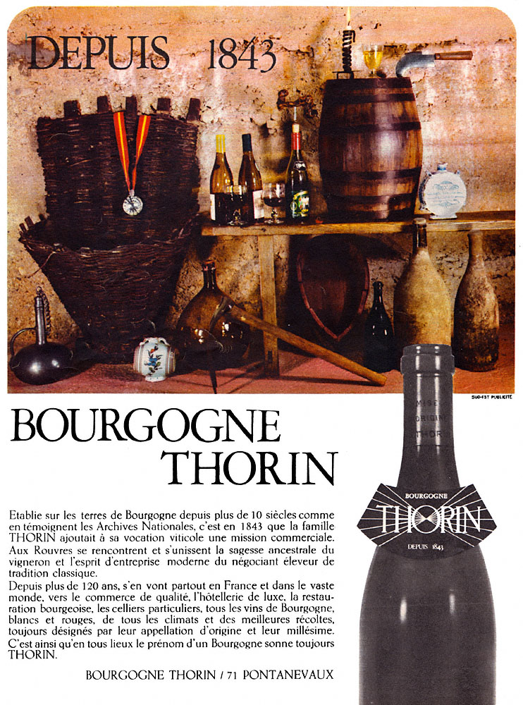 Advert Thorin 1967