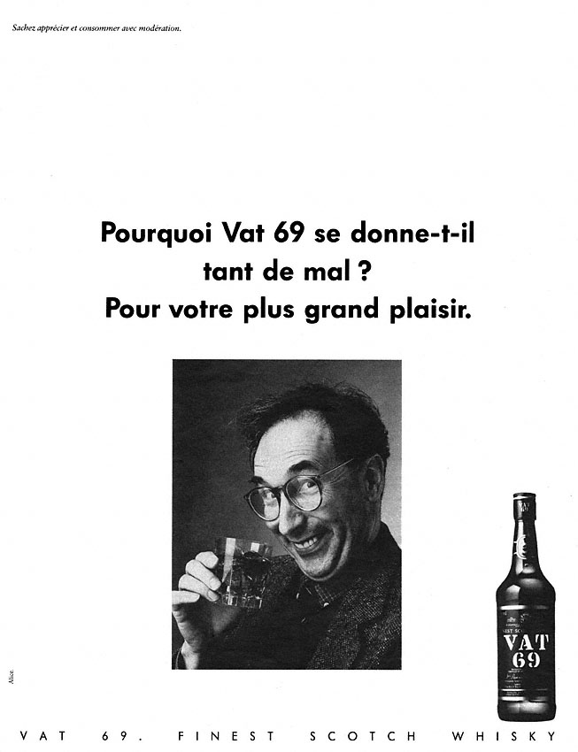 Advert Vat 69 1984