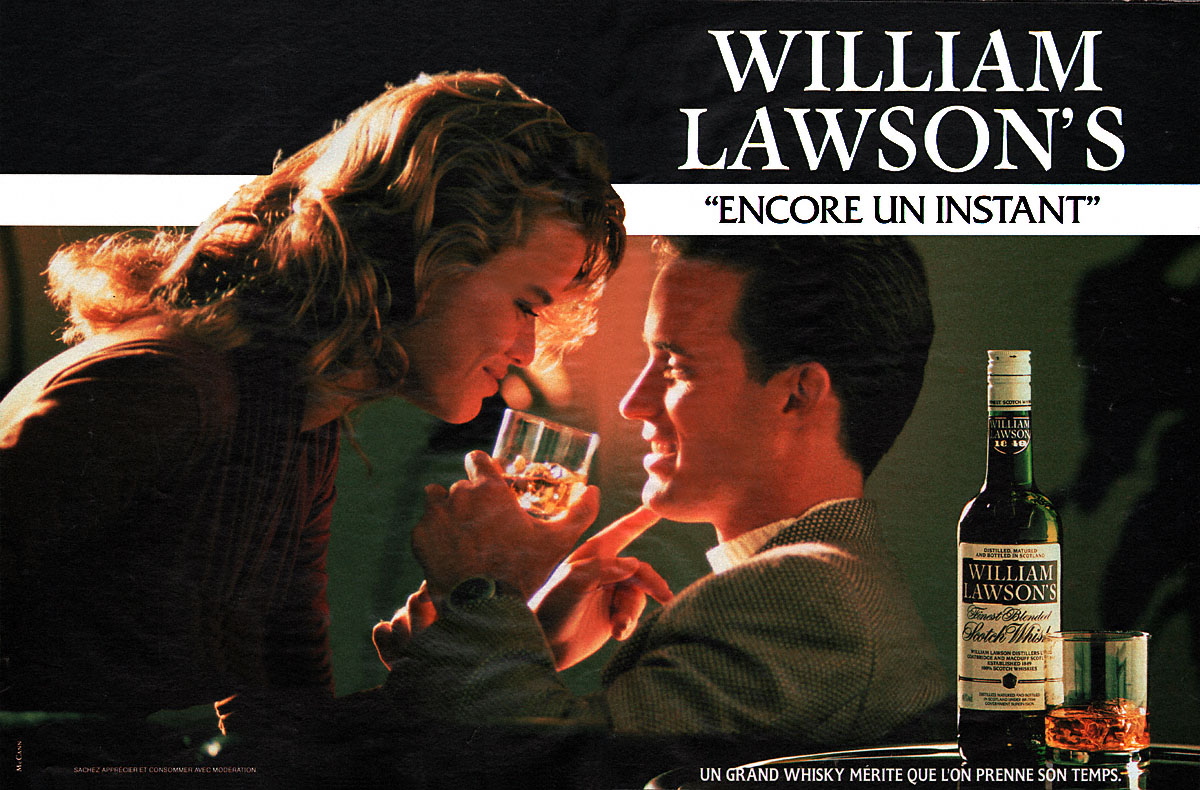 Advert William Lawson 1990