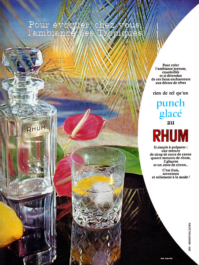 Advert ZxDivers Rhum 1965