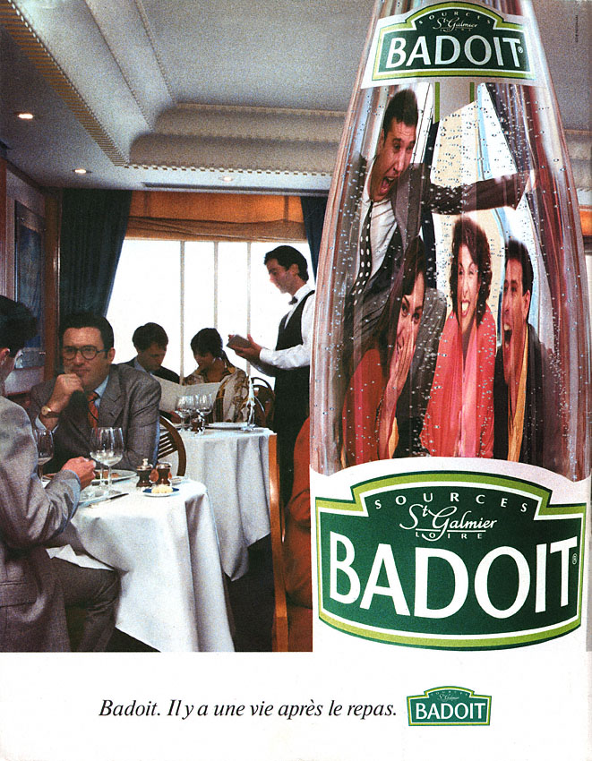 Advert Badoit 1994