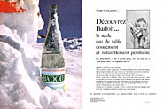 Advert Badoit 1962