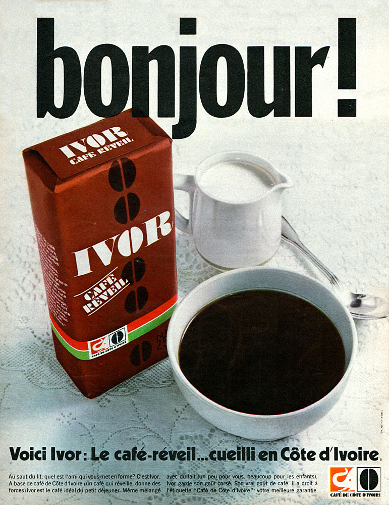 Advert Cafe 1969