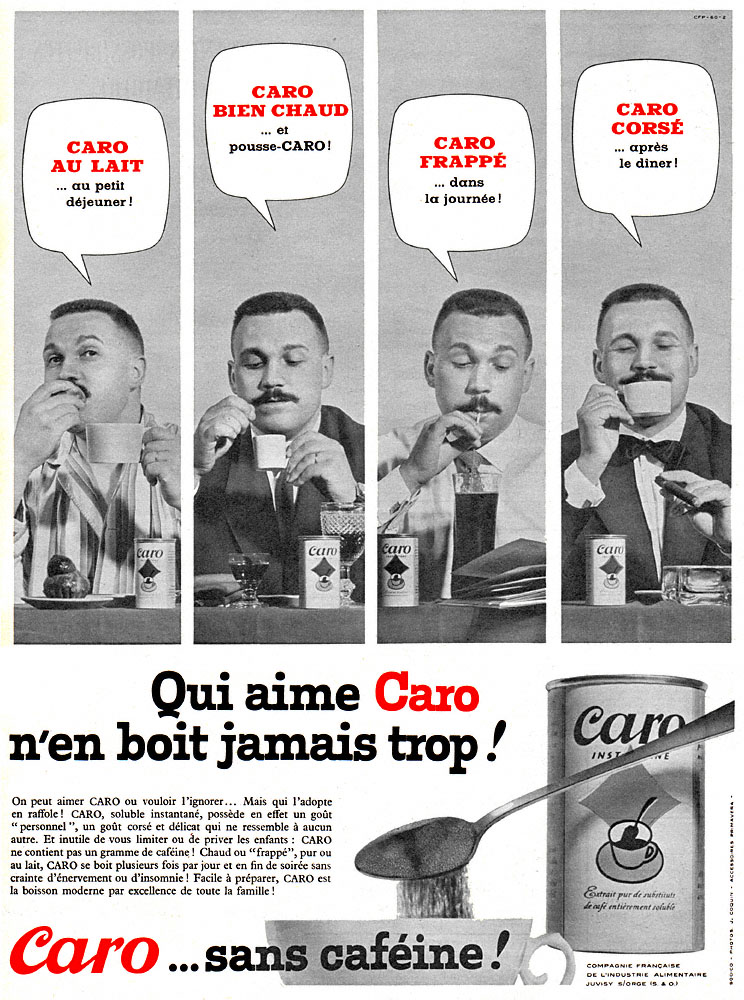 Advert Caro 1960