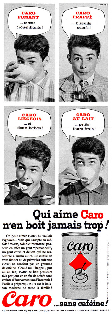 Advert Caro 1961