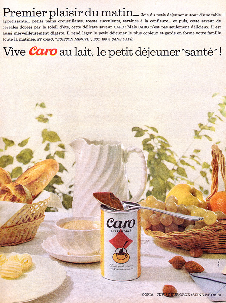 Advert Caro 1962