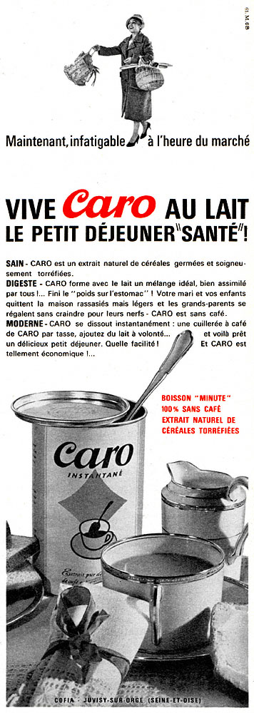 Advert Caro 1962