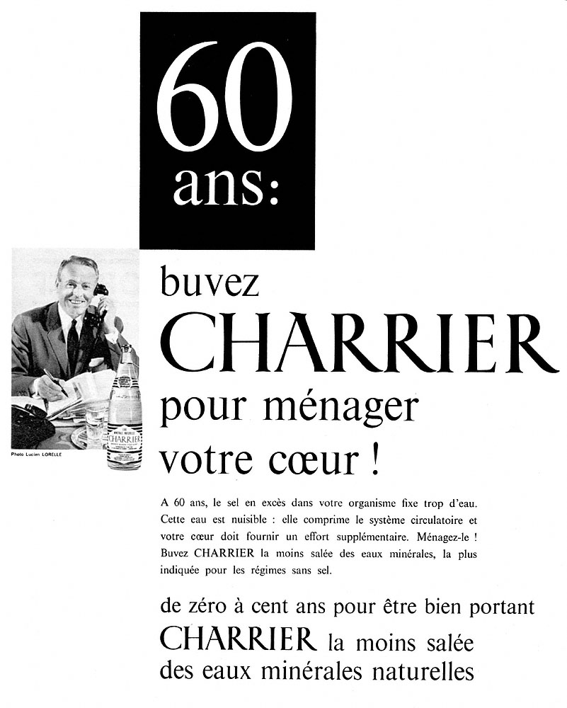 Advert Charrier 1962