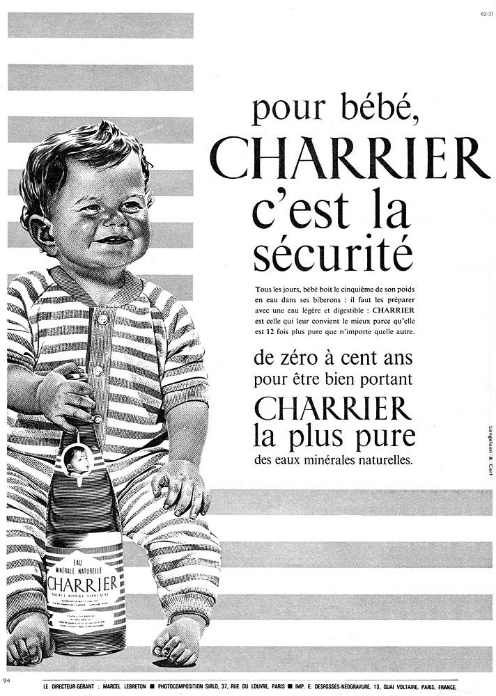 Advert Charrier 1962