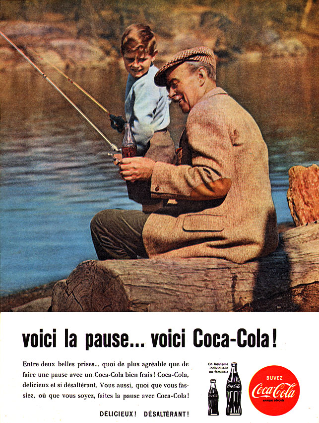 Advert Coca-Cola 1960