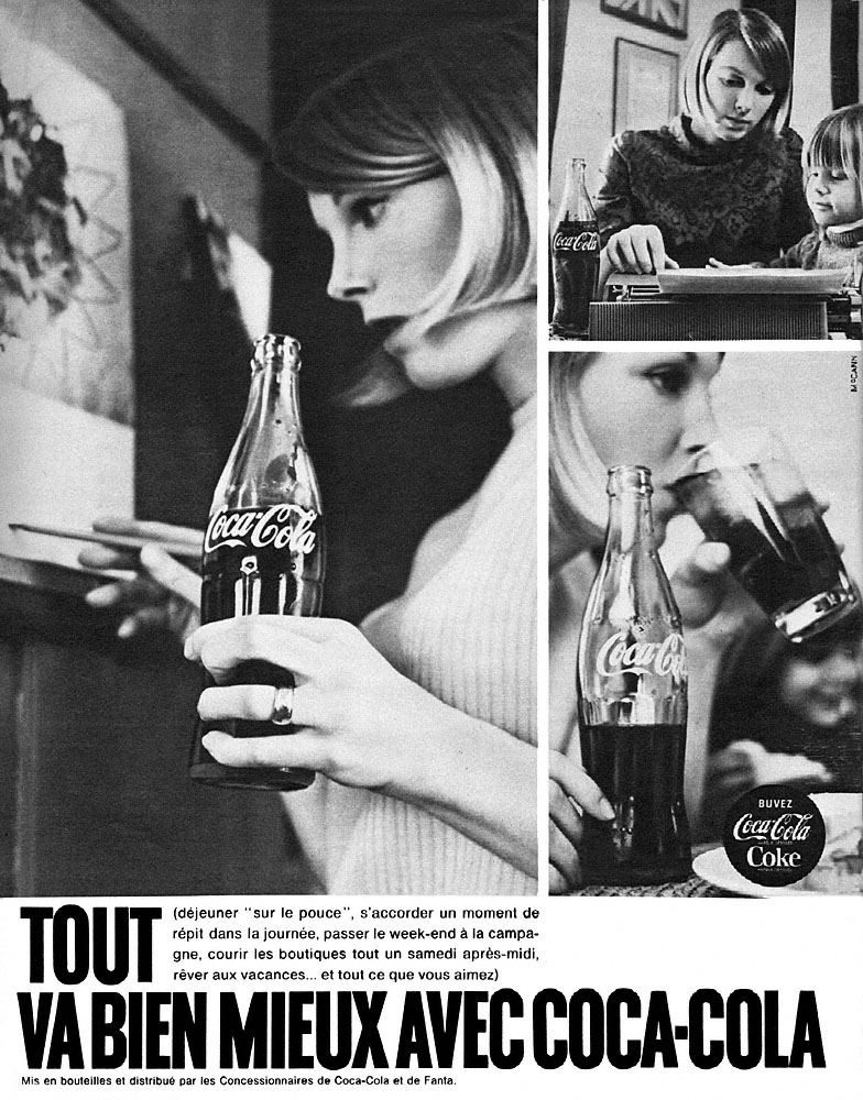 Advert Coca-Cola 1968