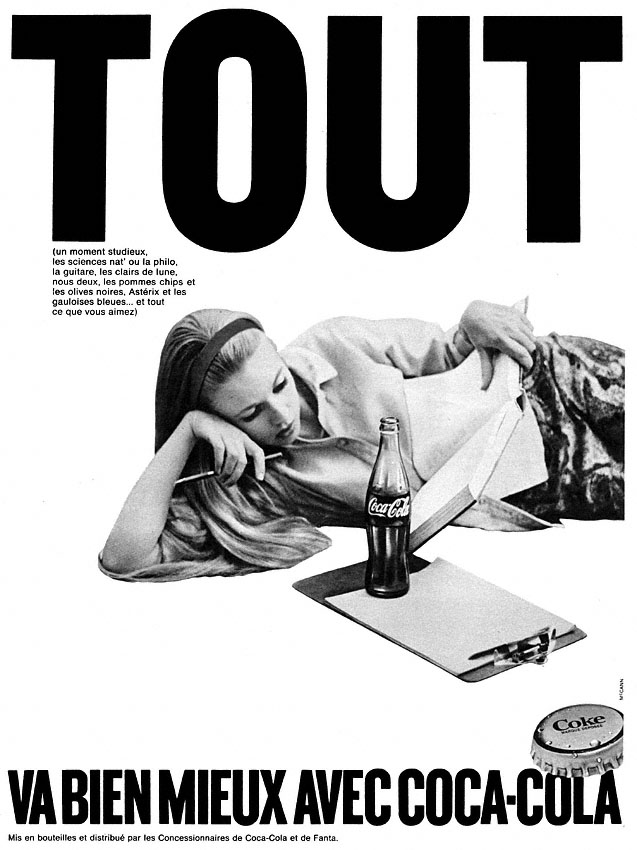Advert Coca-Cola 1968