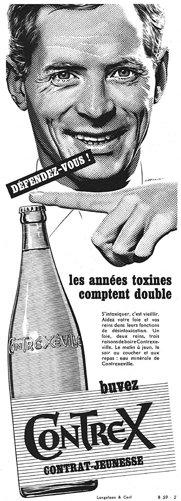 Advert Contrexeville 1959