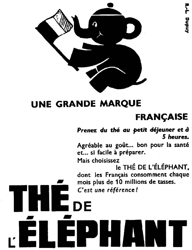 Advert Th de l'Elphant 1952