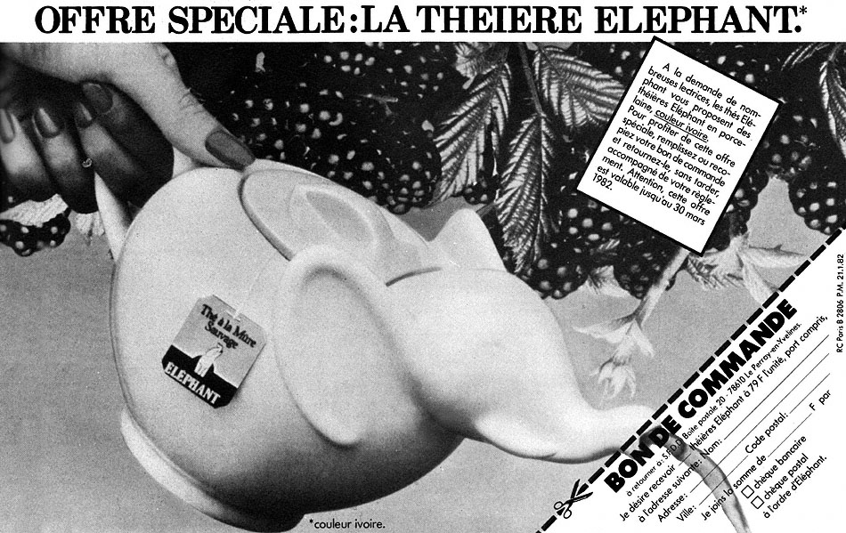 Advert Th de l'Elphant 1982