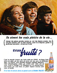 Advert Evian 1965