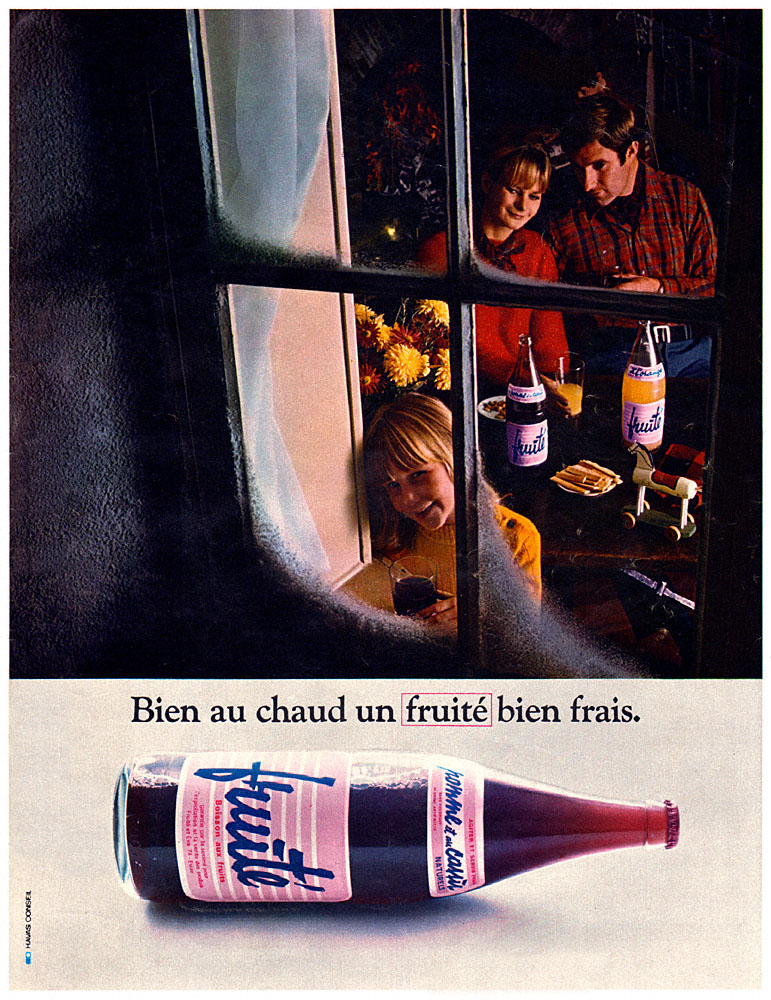Advert Fruite 1968