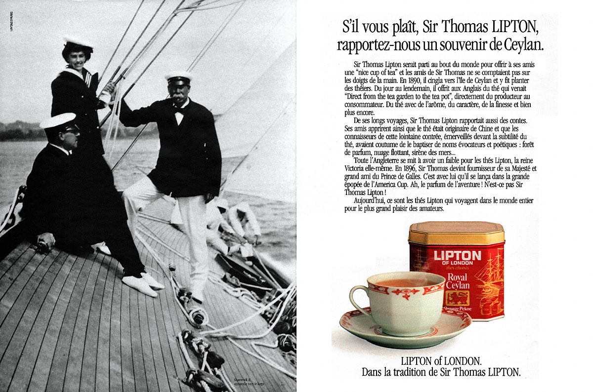 Advert Lipton 1986