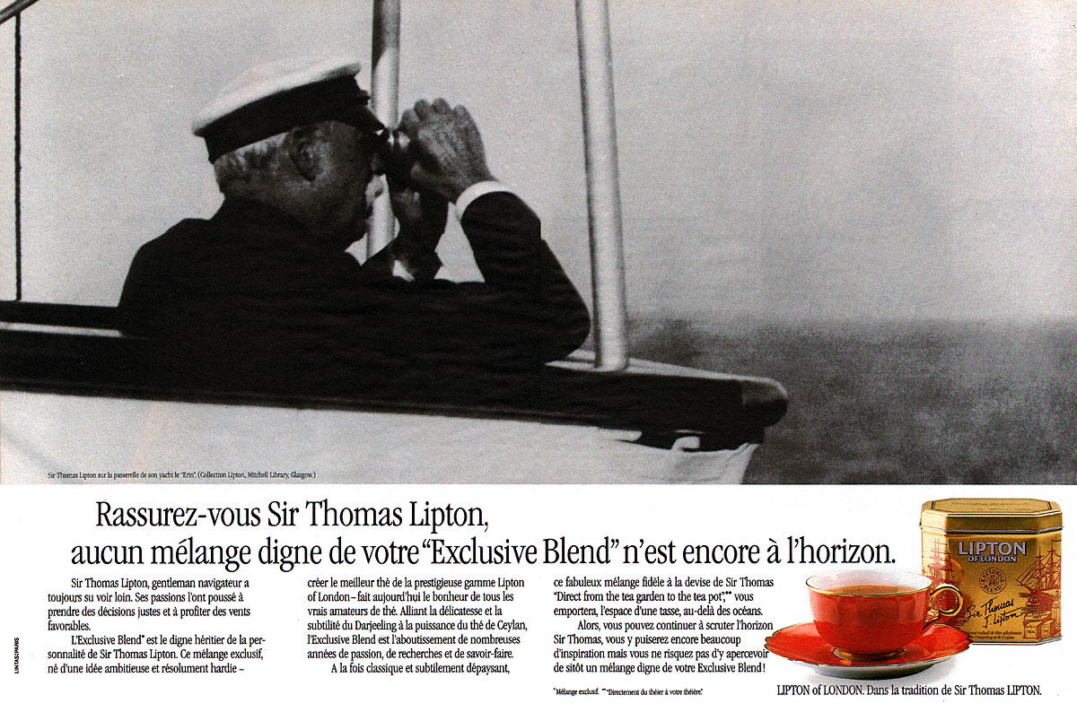 Advert Lipton 1990