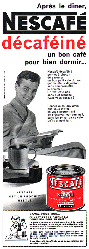 Advert Nescaf 1960