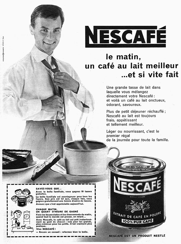 Advert Nescaf 1960