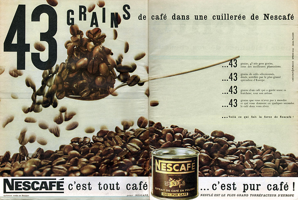 Advert Nescaf 1961