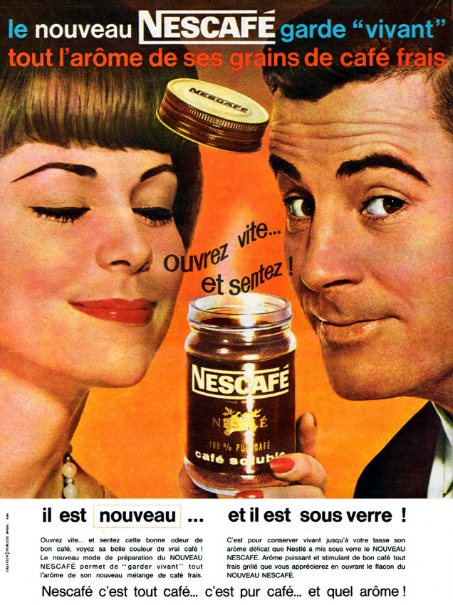 Advert Nescaf 1962