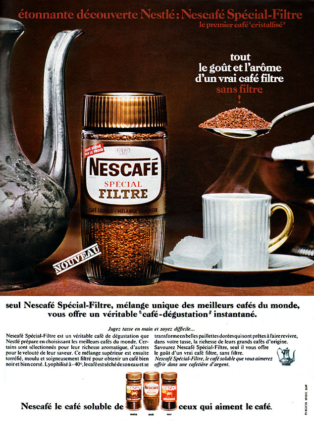 Advert Nescaf 1967