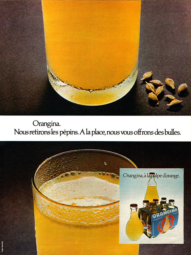 Advert Orangina 1971