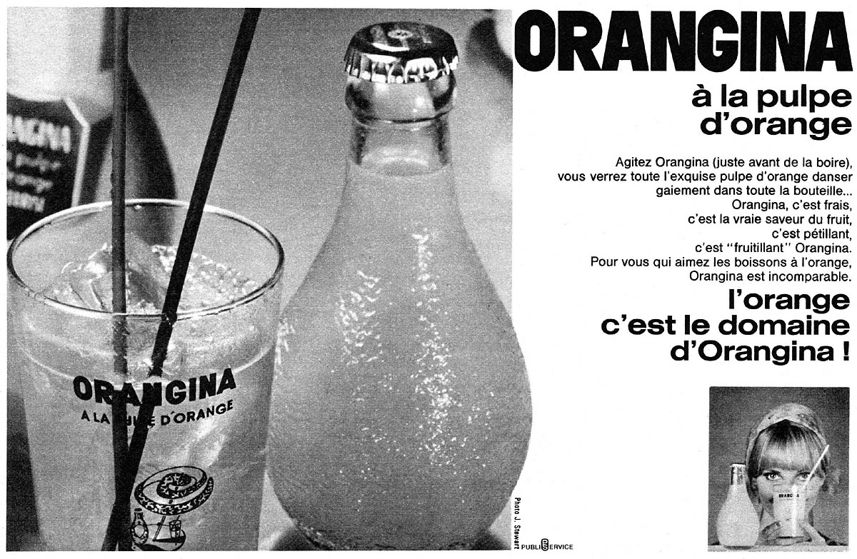 Advert Orangina 1967