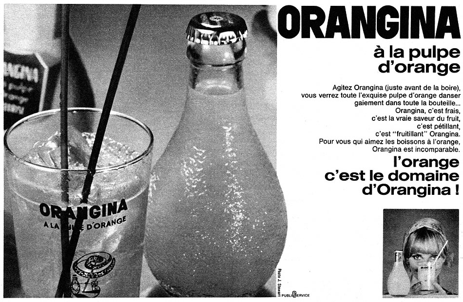 Advert Orangina 1967