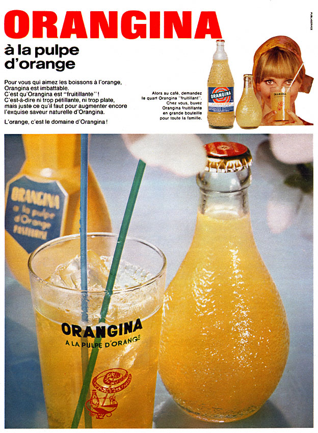 Advert Orangina 1968