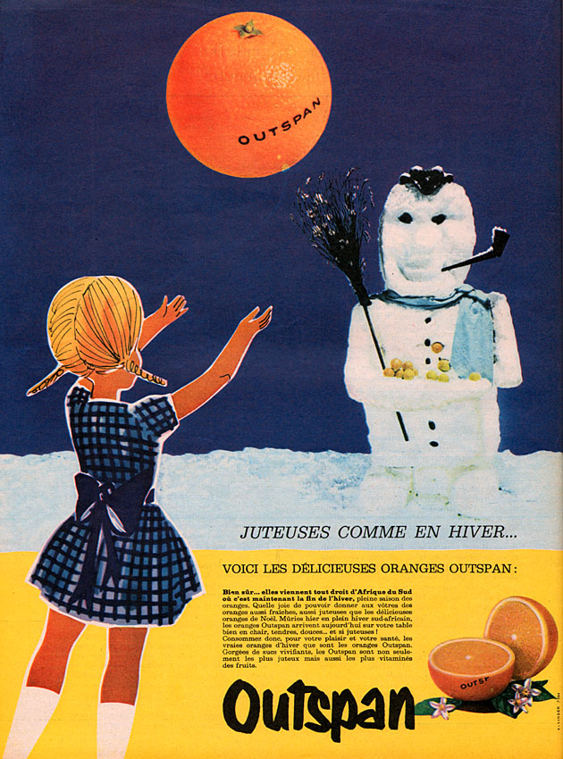 Advert Outspan 1961