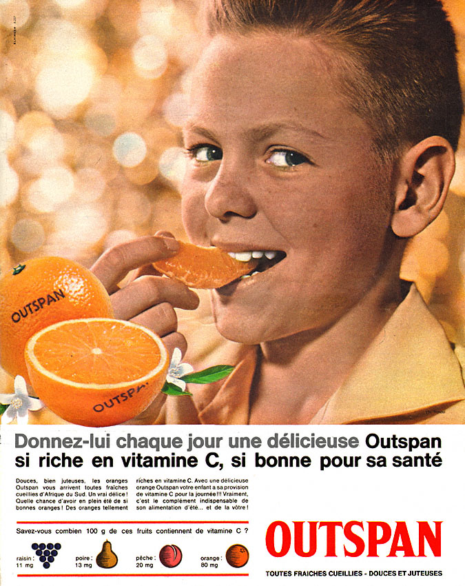 Advert Outspan 1964