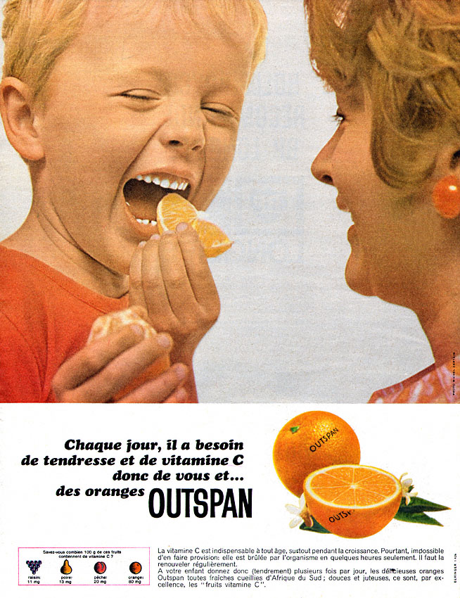 Advert Outspan 1965