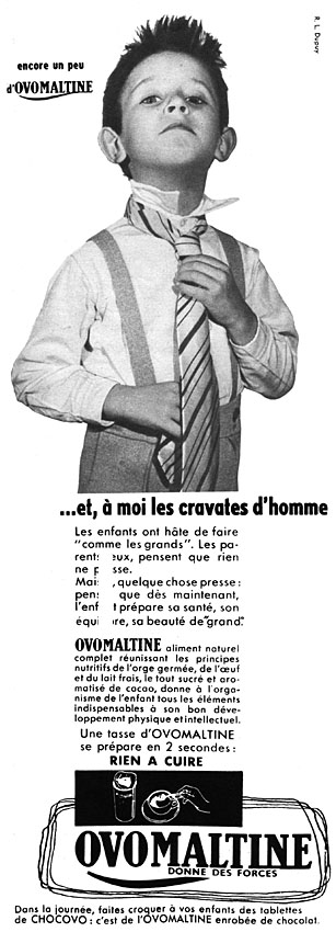 Advert Ovomaltine 1956