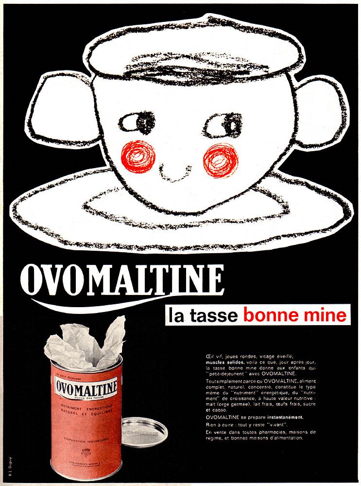 Advert Ovomaltine 1960