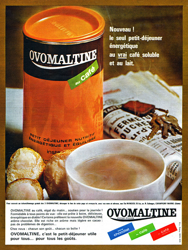 Advert Ovomaltine 1964