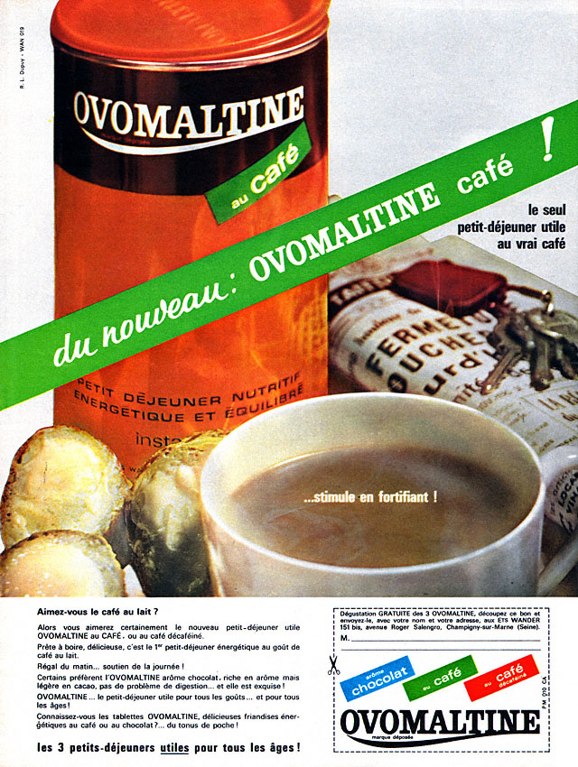 Advert Ovomaltine 1964