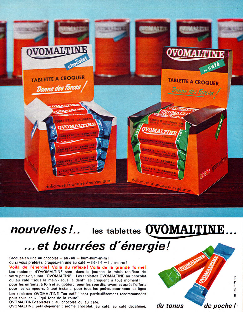 Advert Ovomaltine 1965