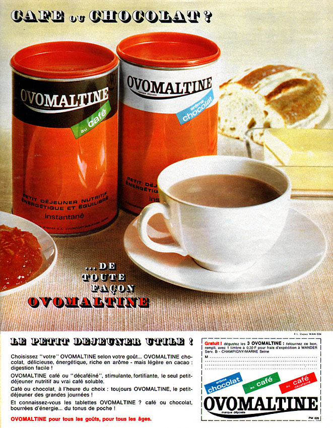 Advert Ovomaltine 1965