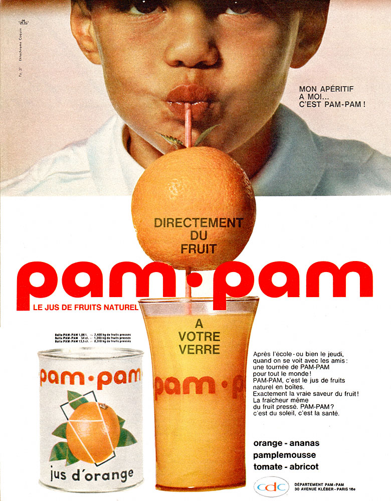 Advert Pam.Pam 1962