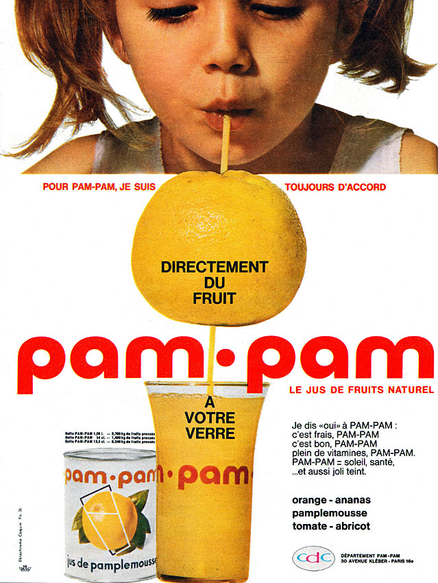 Advert Pam.Pam 1962