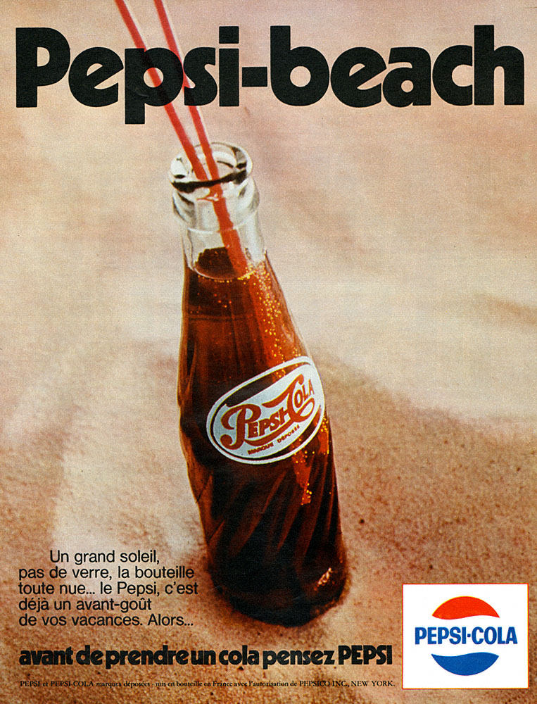 Advert Pepsi Cola 1970
