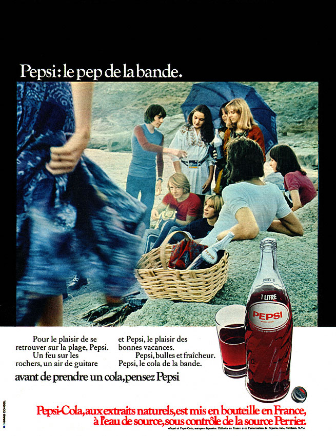 Advert Pepsi Cola 1971