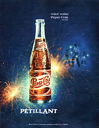 Advert Pepsi Cola 1962