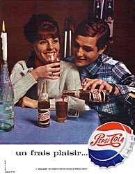 Advert Pepsi Cola 1964