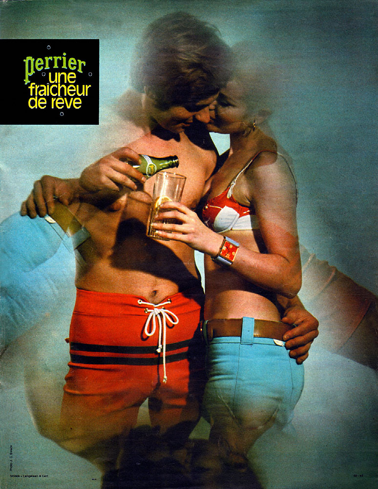 Advert Perrier 1968